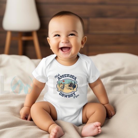 Make America Cowboy Again Onesie